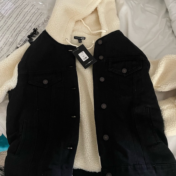 Cozy Dates Denim Jacket Black Wash - Picture 4 of 4